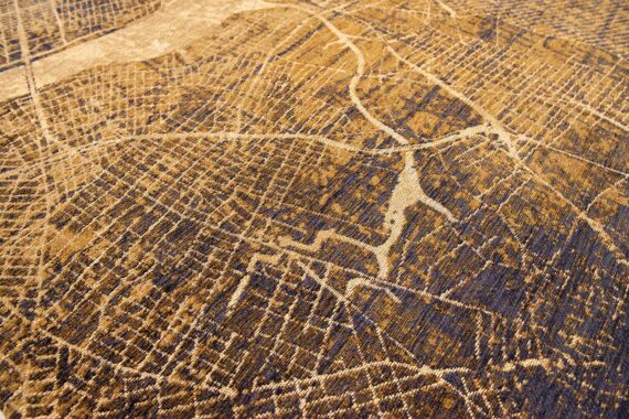 Louis De Poortere rug Cities New York 9315 Gatsby Gold zoom 3
