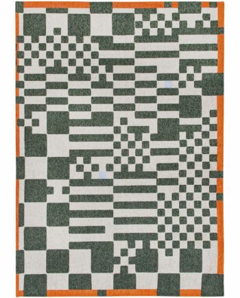 Louis De Poortere rug Craft Chess 9339 Deep Green