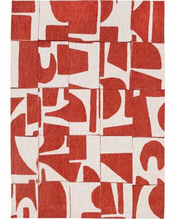 Louis De Poortere rug Craft Papercut 9364 Rust