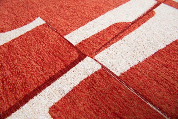 Louis De Poortere rug Craft Papercut 9364 Rust zoom 1