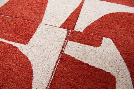 Louis De Poortere rug Craft Papercut 9364 Rust zoom 3