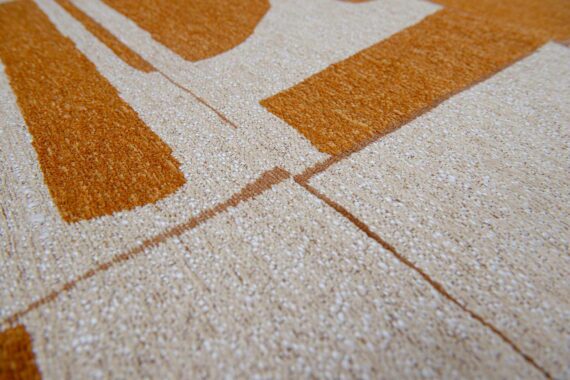 Louis De Poortere rug Craft Papercut 9367 Curry zoom 2