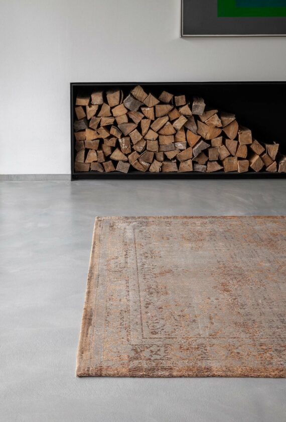 Louis De Poortere rug LX 9067 Fading World Medallion Salmon interior 2