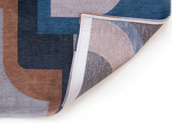 Louis De Poortere rug LX 9196 Nuance Module LX mel Blue back