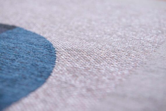 Louis De Poortere rug LX 9196 Nuance Module LX mel Blue zoom 2