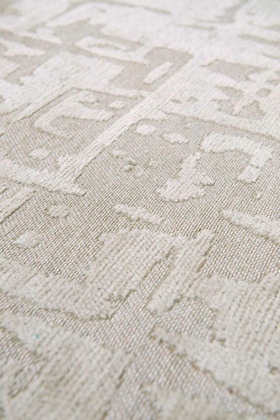Louis De Poortere rug LX 9197 Structures Baobab Dry Beige zoom 3