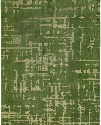 Louis De Poortere rug LX 9202 Structures Baobab Perrier Green