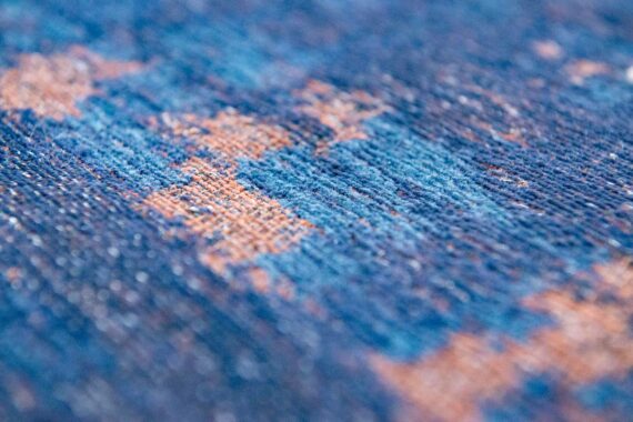 Louis De Poortere rug LX 9211 Atlantic Venetian Dust Sunset Blue zoom 2