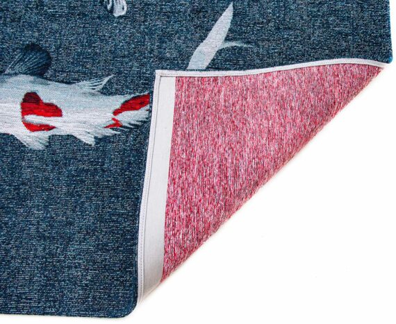 Louis De Poortere rug Pop 9390 Japanese Pond back