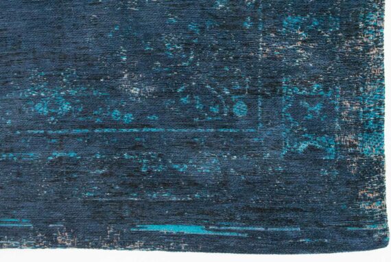 rugs Louis De Poortere LX8254 Fading World Medaillon Blue Night corner