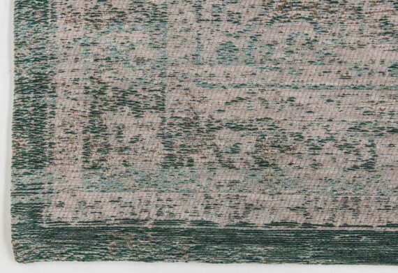 rugs Louis De Poortere LX8259 Fading World Medaillon Jade Oyster corner