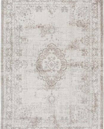 rugs Louis De Poortere LX8383 Fading World Medaillon Salt Pepper