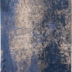 rugs Louis De Poortere LX8629 Mad Men Cracks Abyss Blue