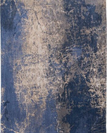 rugs Louis De Poortere LX8629 Mad Men Cracks Abyss Blue