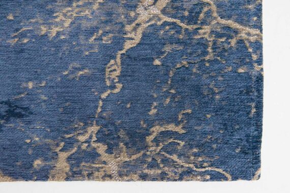 rugs Louis De Poortere LX8629 Mad Men Cracks Abyss Blue zoom 3