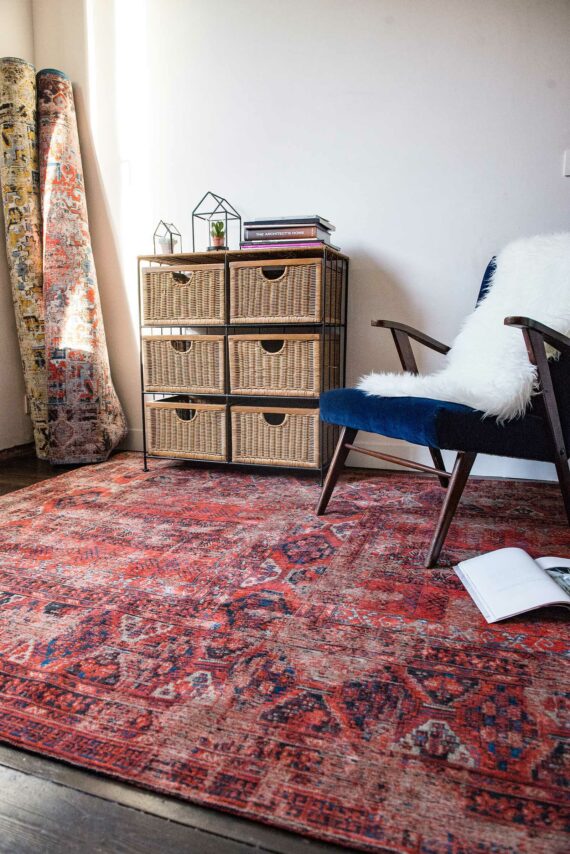 rugs Louis De Poortere LX8719 Antiquarian Antique Hadschlu 782 Red interior 2