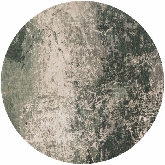 Louis De Poortere 8723 Mad Men Cracks Dark Pine round