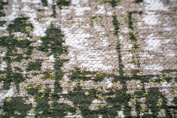 Louis De Poortere rug Mad Men Griff 9797 Central Green zoom ecu