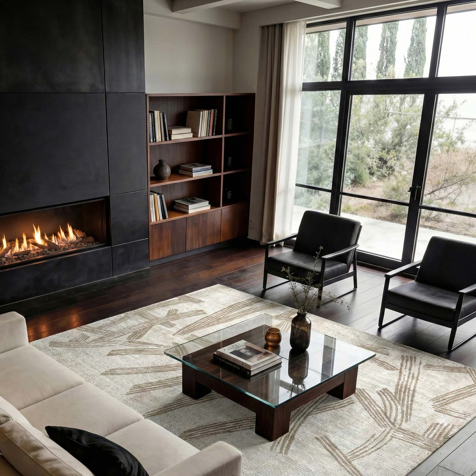 Louis De Poortere rug Meditation 2068 Kanji Dune interior