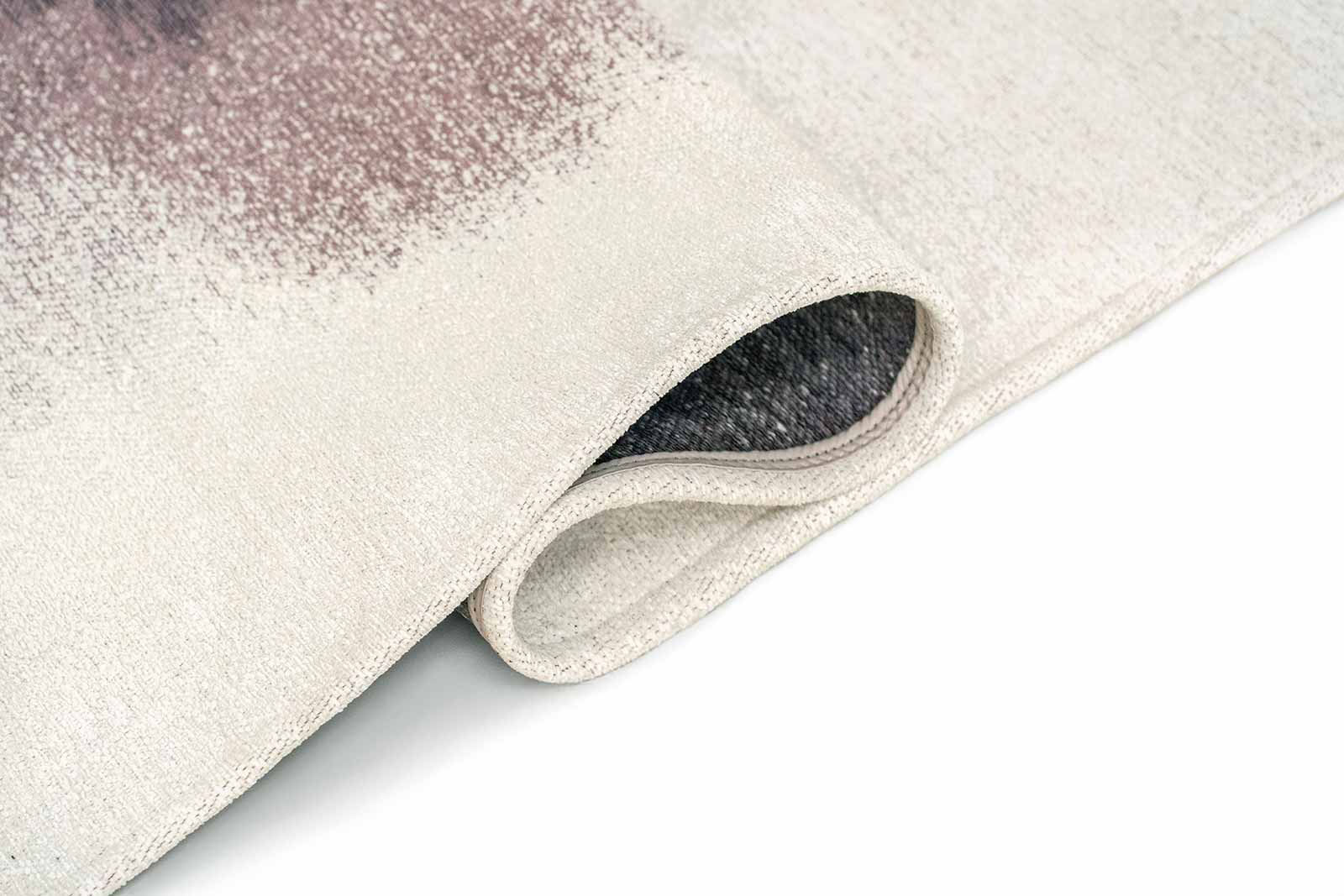 Louis De Poortere rug Meditation 2101 Drop Purple Smoke fold